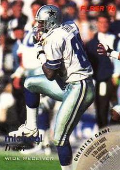 Michael Irvin Dallas Cowboys 1996 Fleer NFL #33